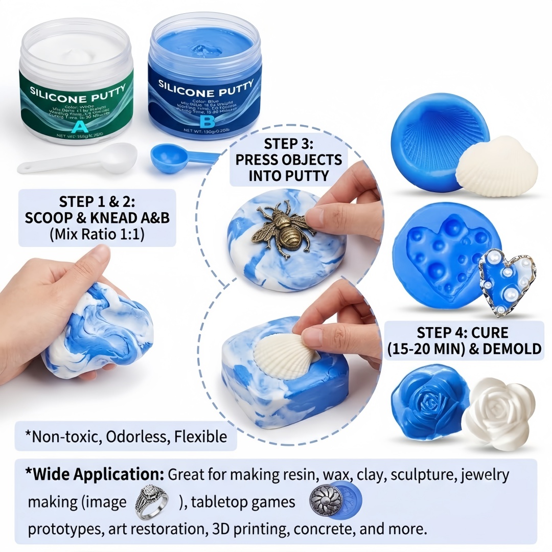Silicone Putty Mold Making Sup - Soap Making Guide For Beginners recension och pris