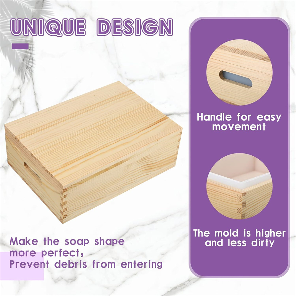 Large Soap Molds Rectangle Sil - Soap Making Guide For Beginners recension och pris