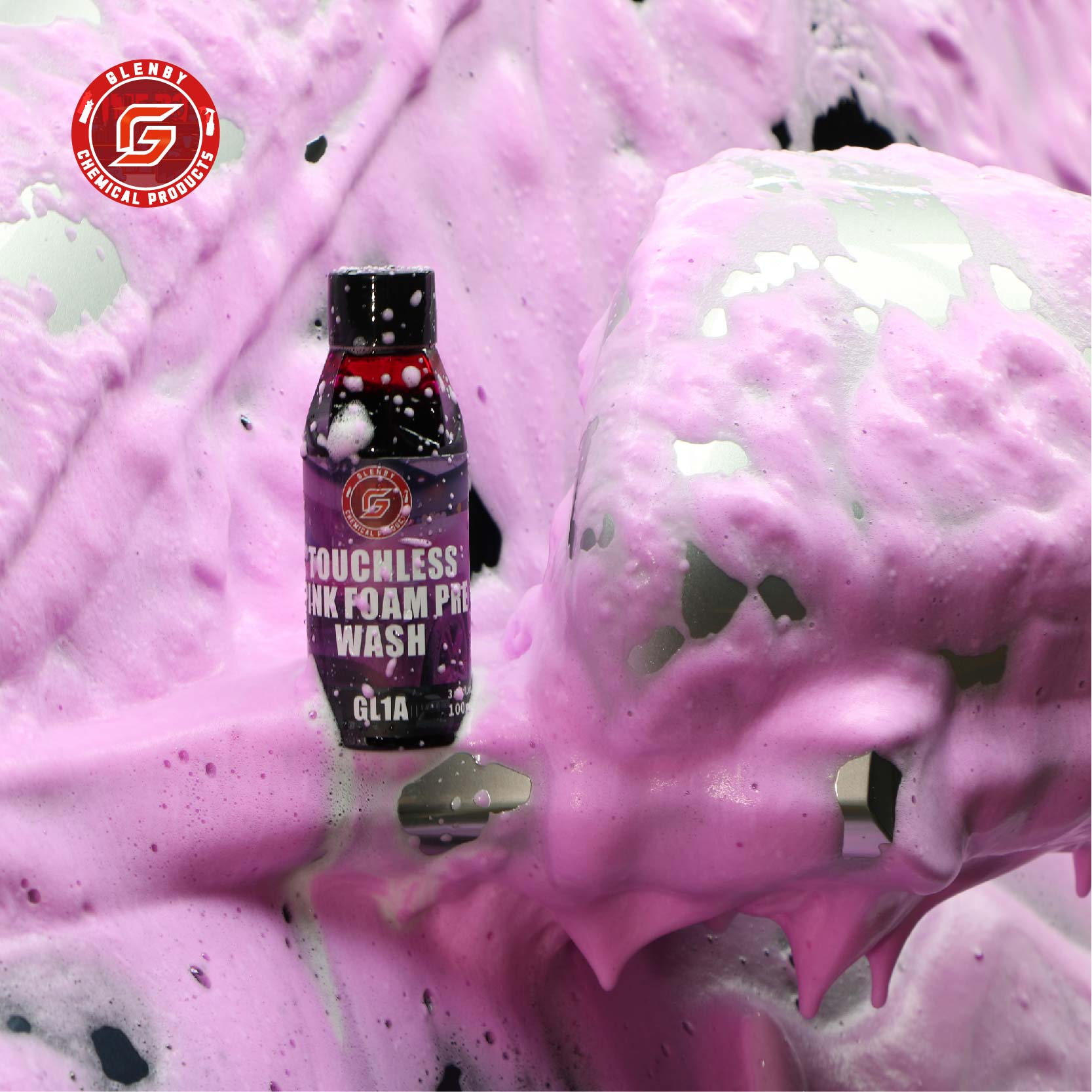 Pink Foam Car Paint Wash Soap  - Soap Making Foam recension och pris