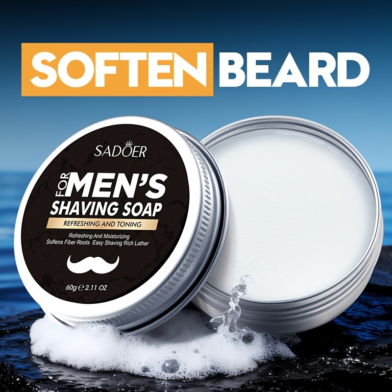 60g Men's Shaving Soap Contain - Soap Making Foam recension och pris
