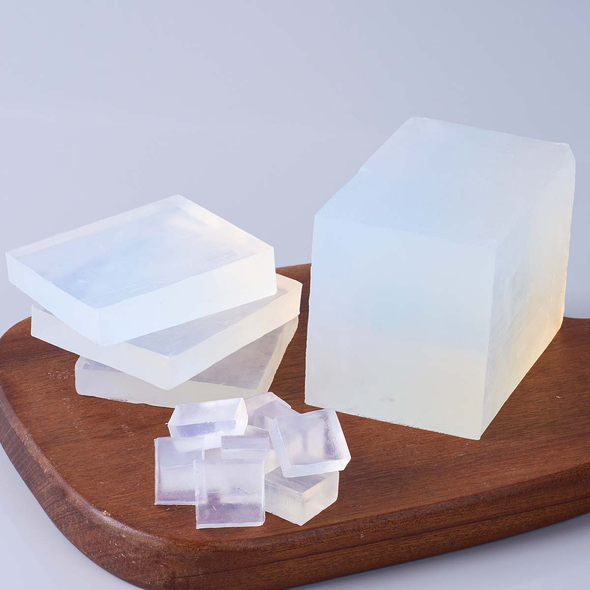 1000g Clear White Soap Base DI - Soap Making Foam recension och pris
