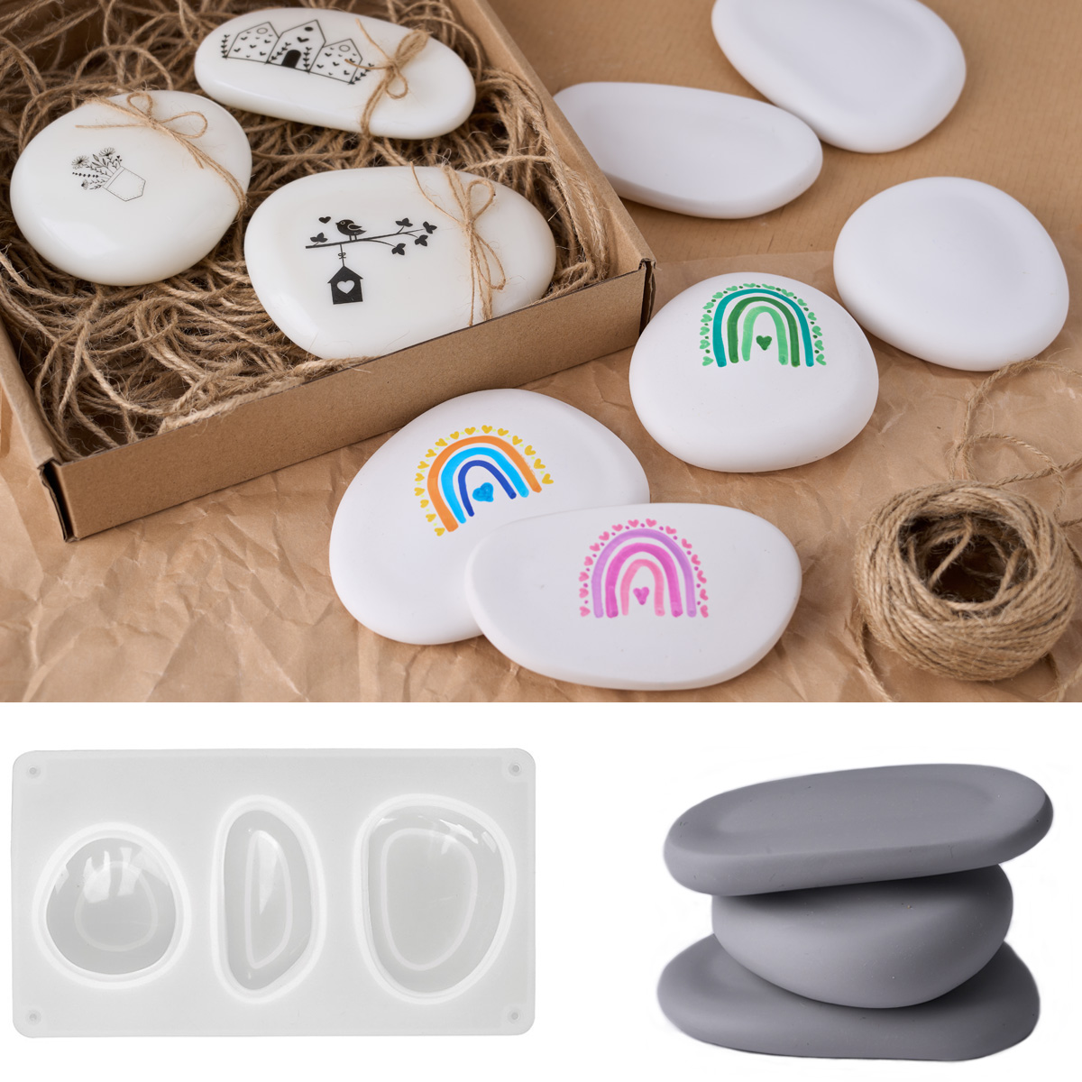 3D Creative Stone Silicone Can - Soap Making Equipment For Beginners recension och pris