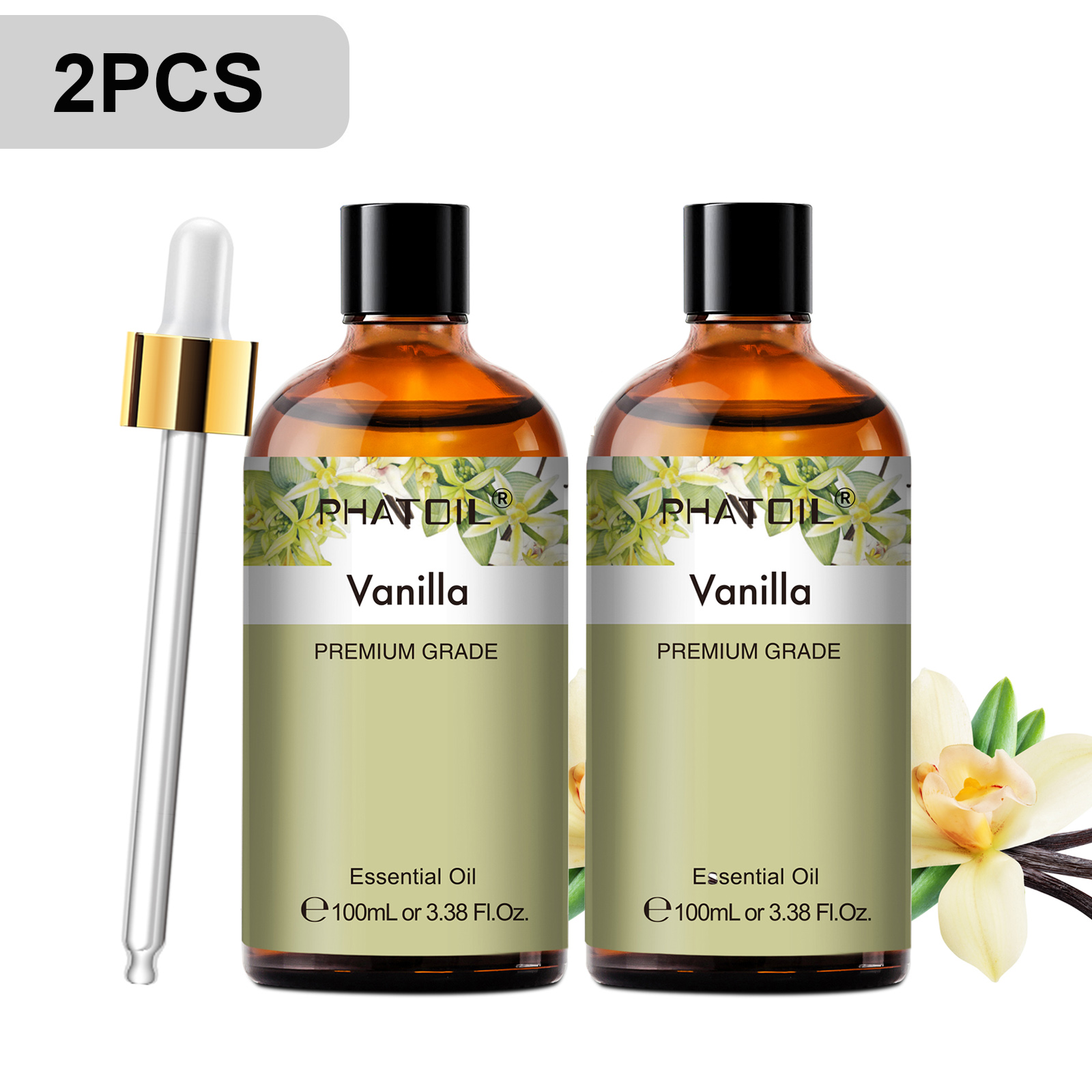 PHATOIL 2PCS Pure Aromatherapy - Soap Making Ingredients recension och pris