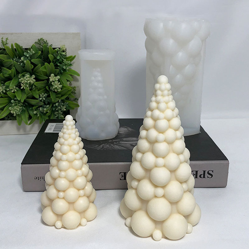 3D Bubble Christmas Tree Silic - Soap Making Equipment For Beginners recension och pris