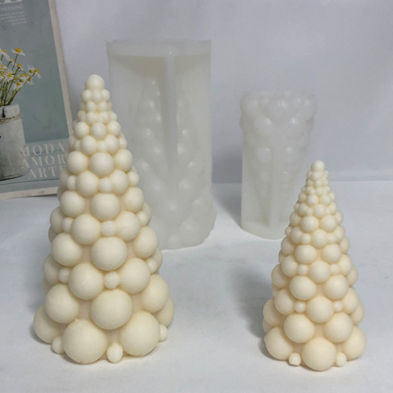 3D Bubble Christmas Tree Silic - Soap Making Equipment For Beginners recension och pris