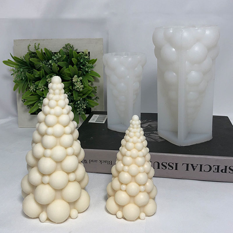 3D Bubble Christmas Tree Silic - Soap Making Equipment For Beginners recension och pris