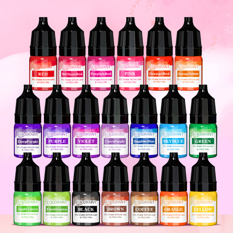 20 colors Candle Wax Pigment L - Soap Making Ingredients recension och pris