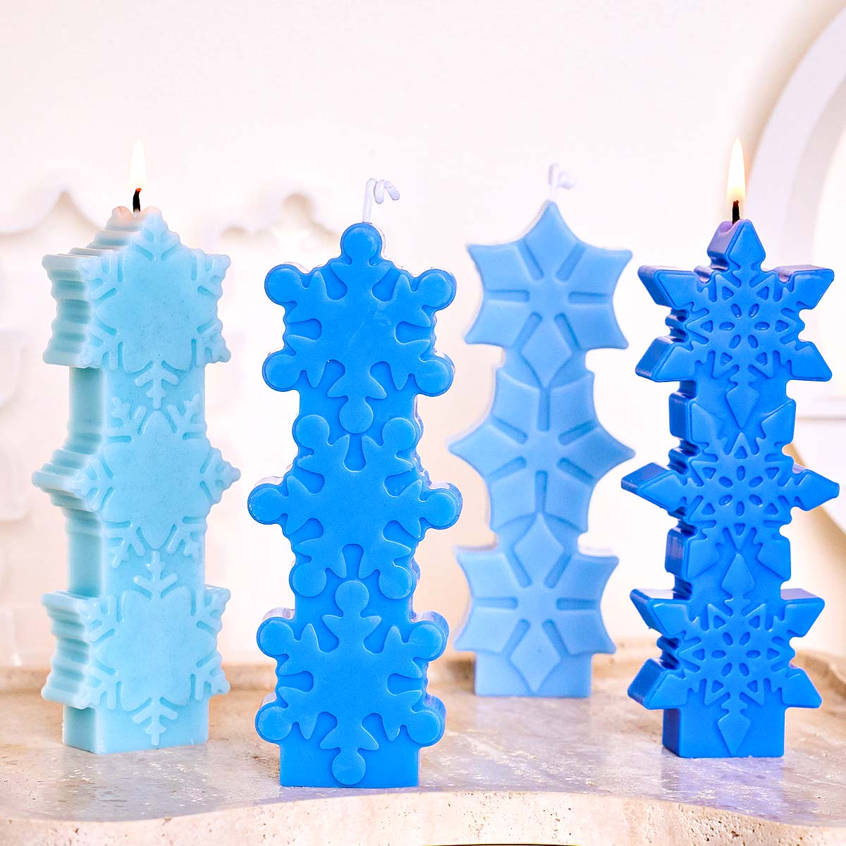 Christmas Snowflake Candle Mol - Soap Making Gifts recension och pris