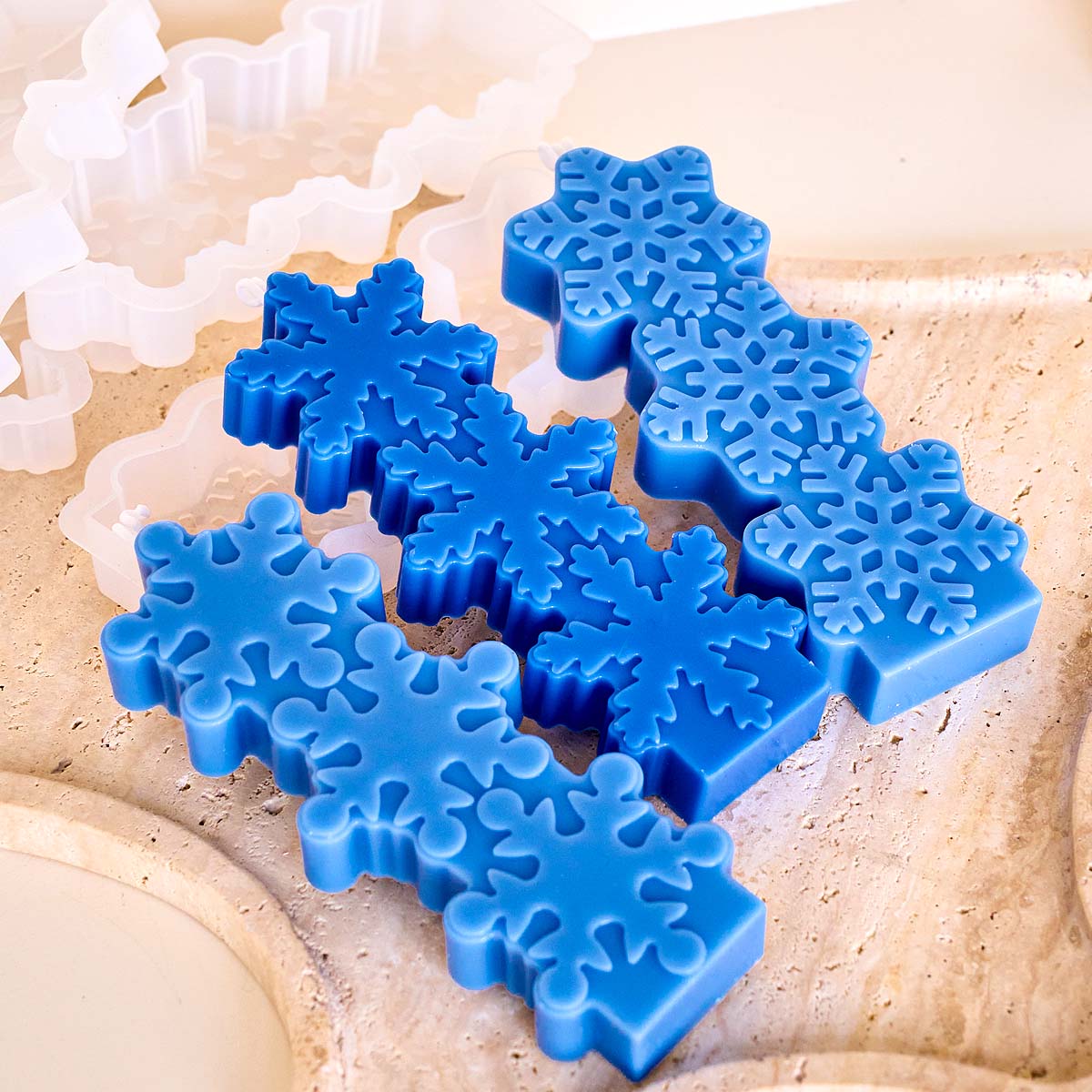 Christmas Snowflake Candle Mol - Soap Making Gifts recension och pris