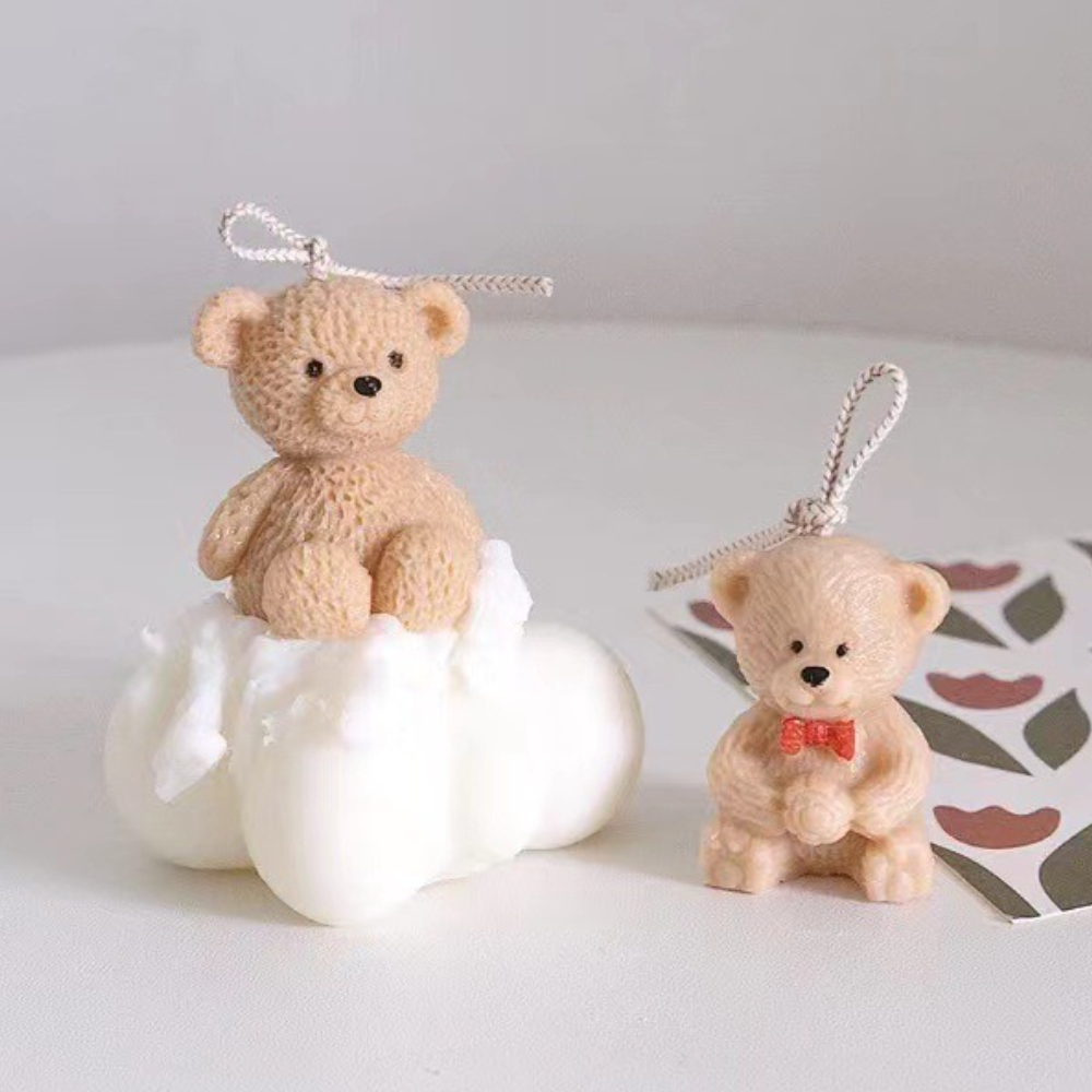 Easy Demold Teddy Bear Silicon - Soap Making Gifts recension och pris