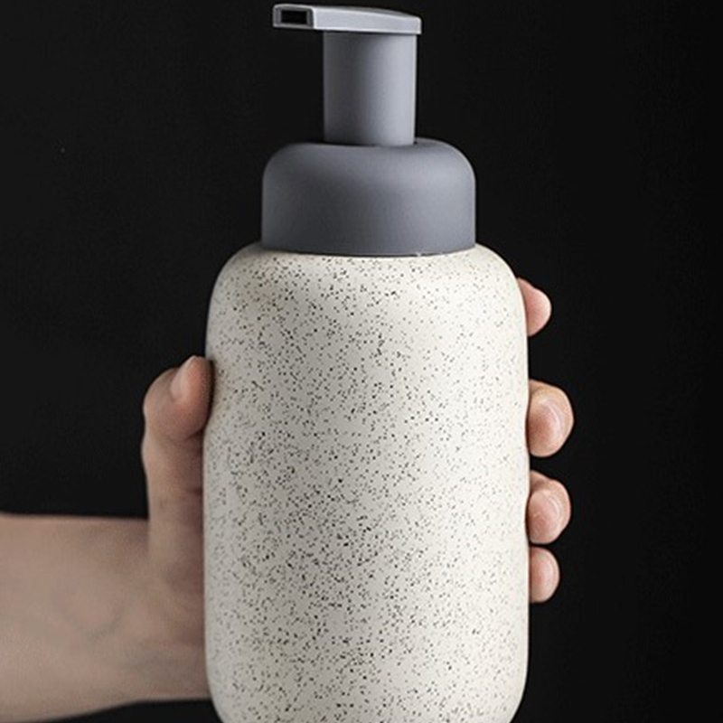 Bathroom Ceramic Mousse Dispen - Soap Making Foam recension och pris