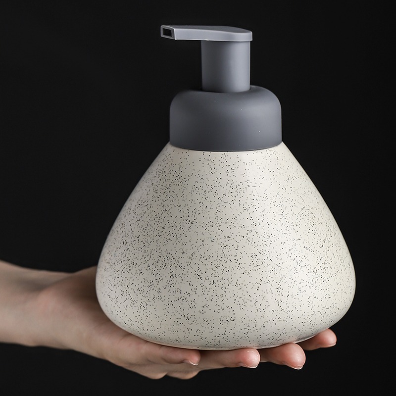 Bathroom Ceramic Mousse Dispen - Soap Making Foam recension och pris
