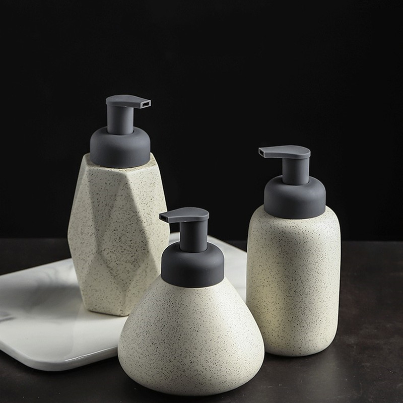 Bathroom Ceramic Mousse Dispen - Soap Making Foam recension och pris