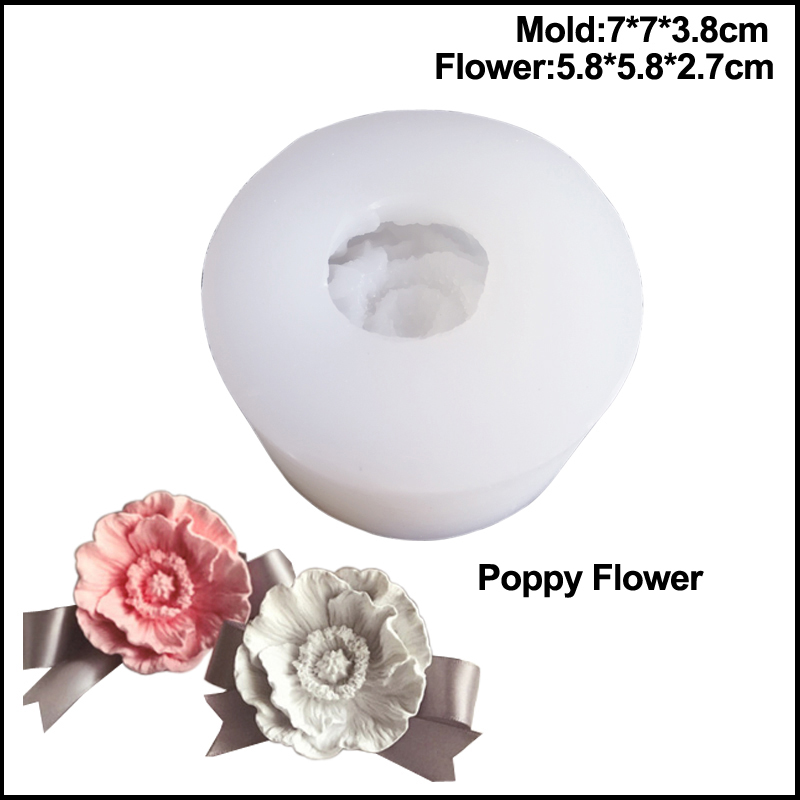 Hot Poppy Candle Moulds Soap M - Soap Making Equipment For Beginners recension och pris