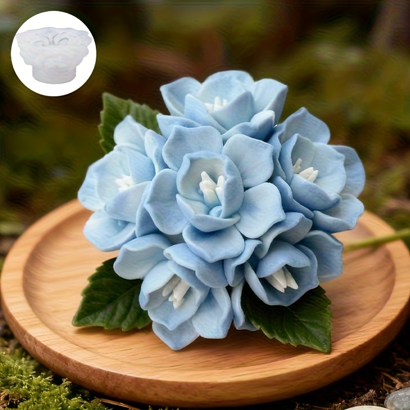 1 Hydrangea Candle Silicone Mo - Soap Making Guide For Beginners recension och pris