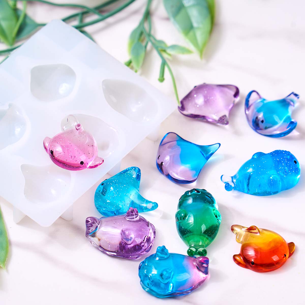 3D Healing Kawaii Manta Ray Wh - Soap Making Gifts recension och pris
