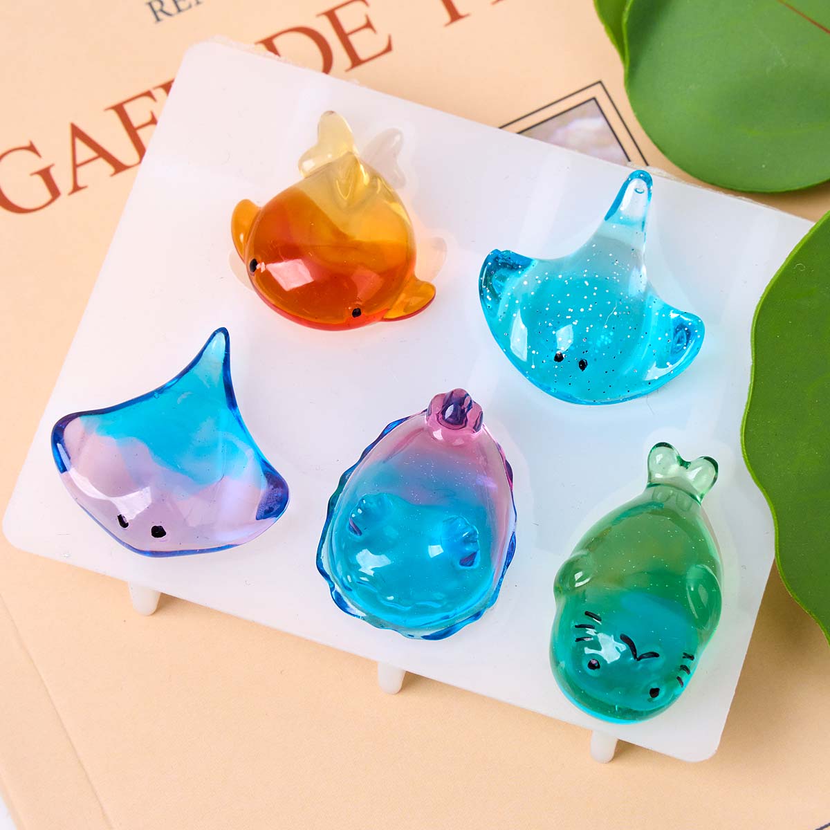 3D Healing Kawaii Manta Ray Wh - Soap Making Gifts recension och pris
