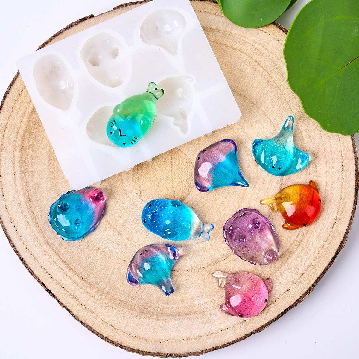 3D Healing Kawaii Manta Ray Wh - Soap Making Gifts recension och pris