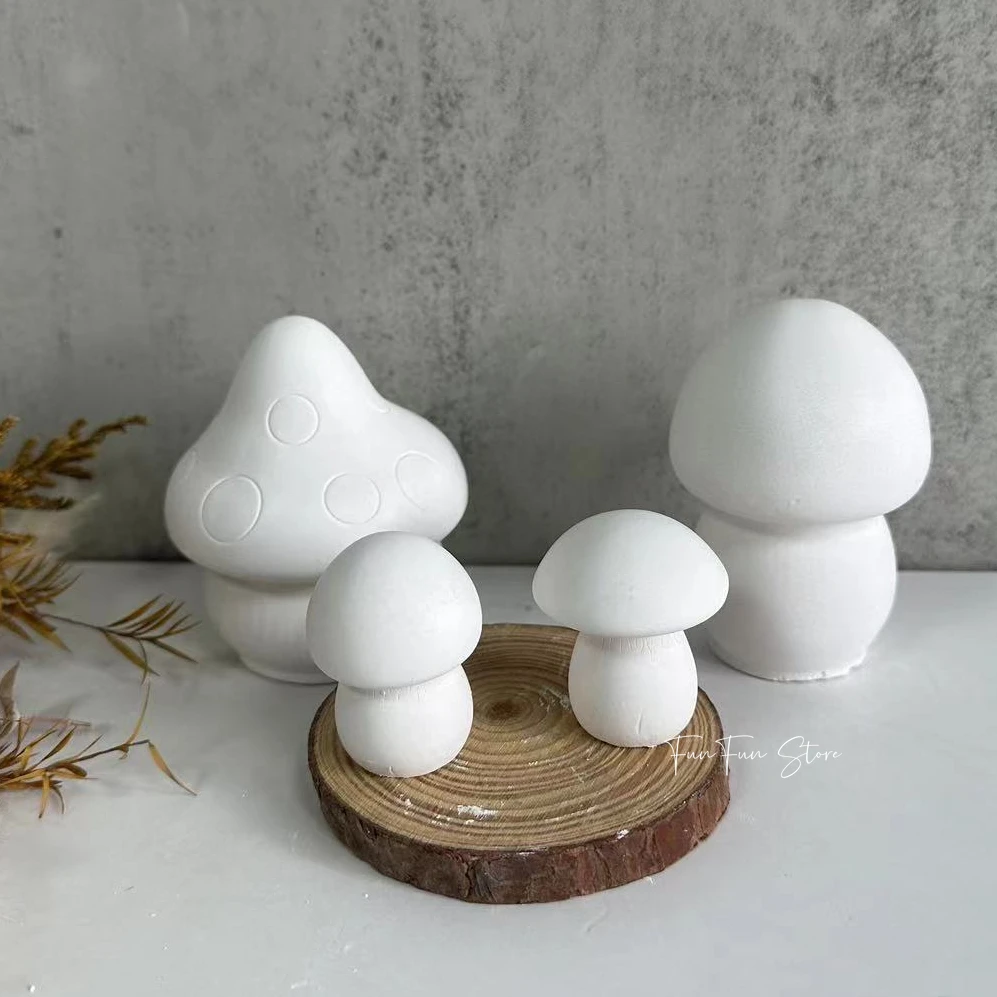 3D Mushroom Candle Silicone Mo - Soap Making Equipment For Beginners recension och pris