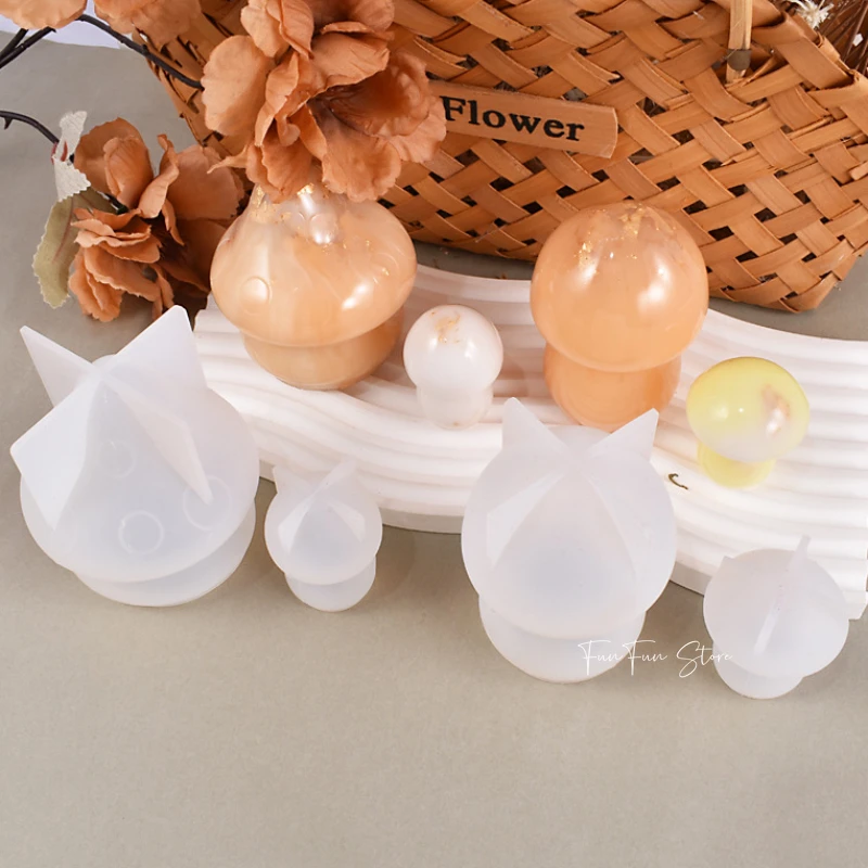 3D Mushroom Candle Silicone Mo - Soap Making Equipment For Beginners recension och pris