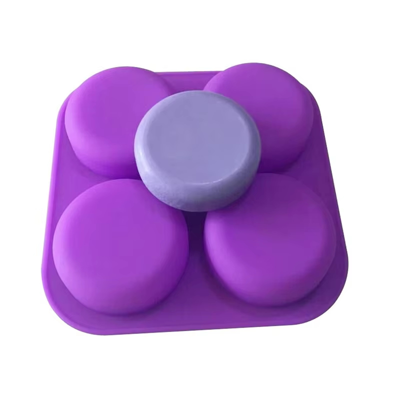 1-2 PCS 4 Cavity Reusable Roun - Soap Making Guide For Beginners recension och pris