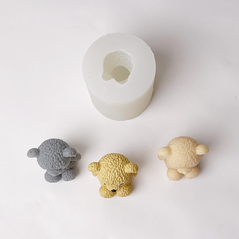 3D Cute Bear Candle Making Mou - Soap Making Gifts recension och pris