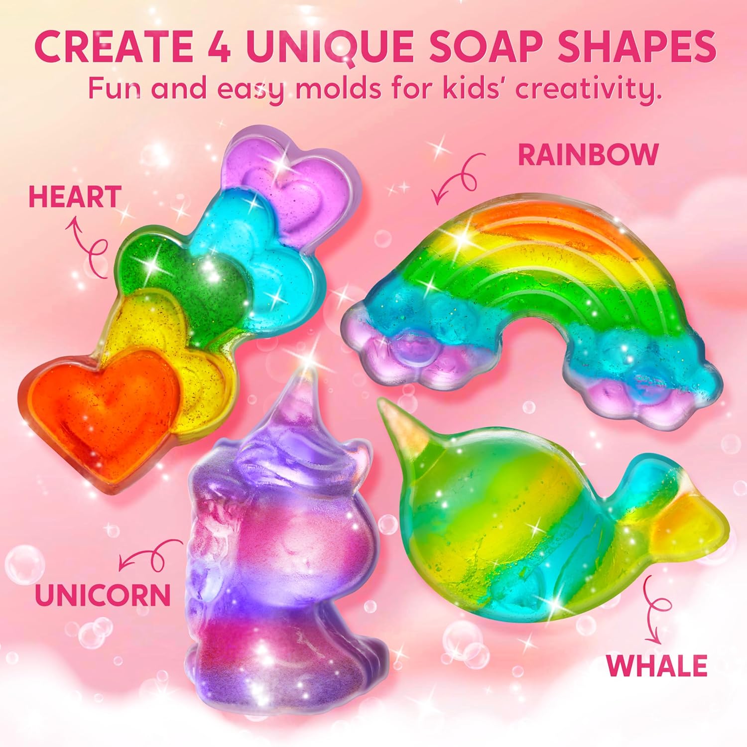 JOYFY Unicorn Soap Making Kit  - Soap Making Guide For Beginners recension och pris
