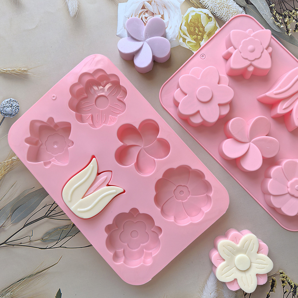 kinds Flower Silicone Molds Di - Soap Making Guide For Beginners recension och pris