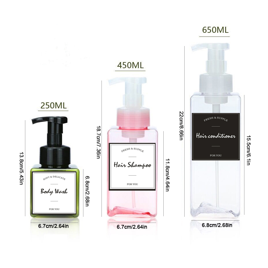 Empty Foaming Soap Dispenser B - Soap Making Foam recension och pris