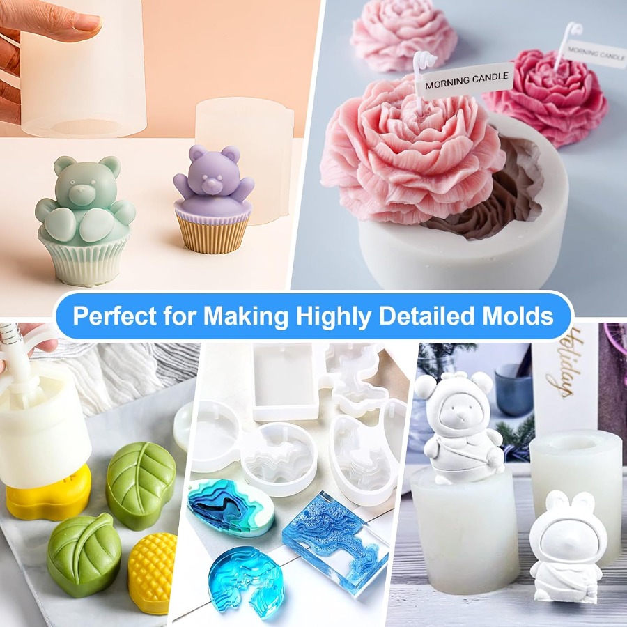 Silicone Mold Making Kit, 38.8 - Soap Making Ingredients recension och pris