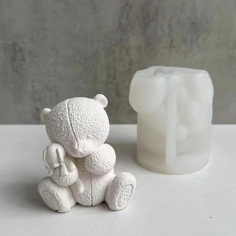 Woven Bear Candle Silicone Mol - Soap Making Equipment For Beginners recension och pris