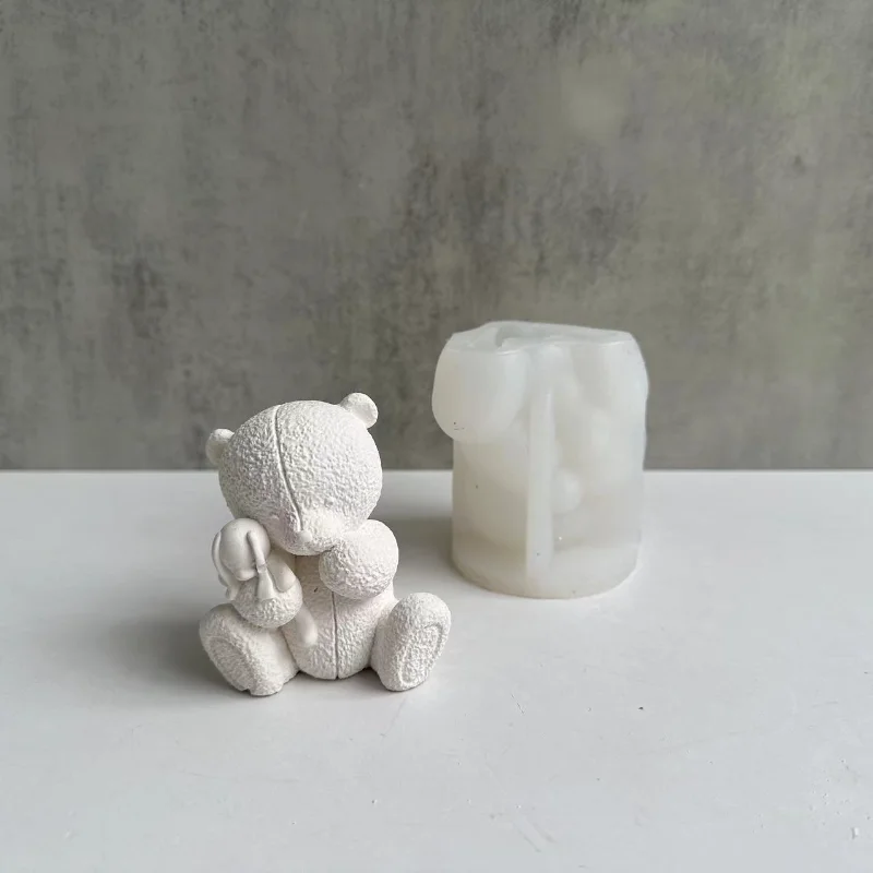 Woven Bear Candle Silicone Mol - Soap Making Equipment For Beginners recension och pris
