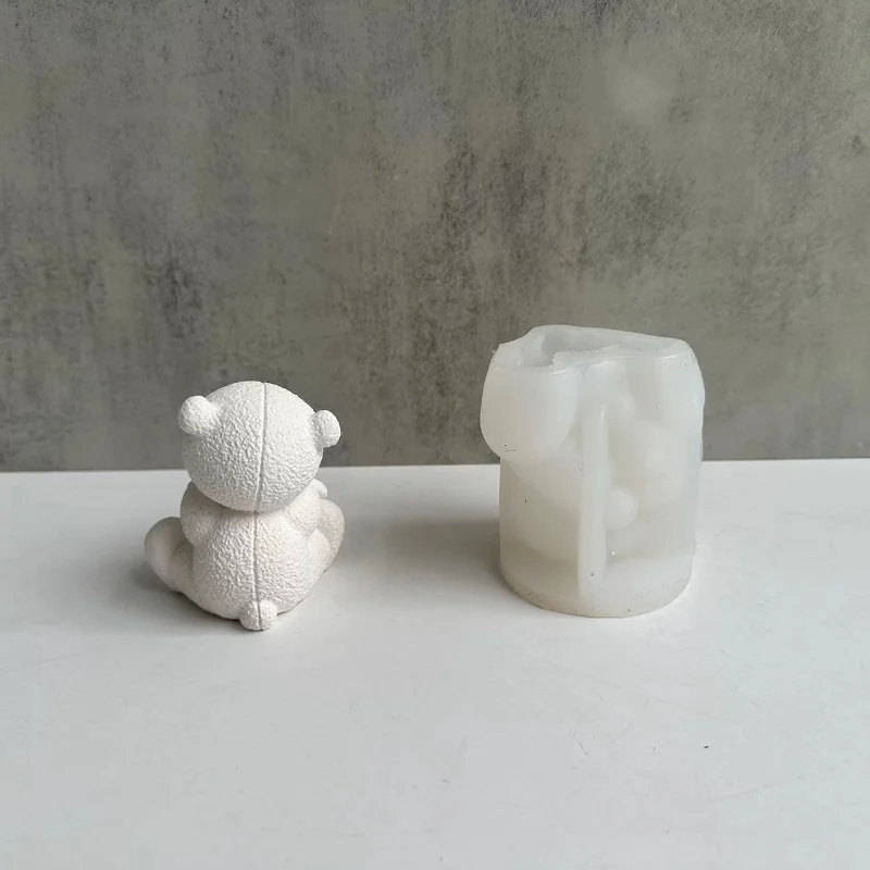 Woven Bear Candle Silicone Mol - Soap Making Equipment For Beginners recension och pris